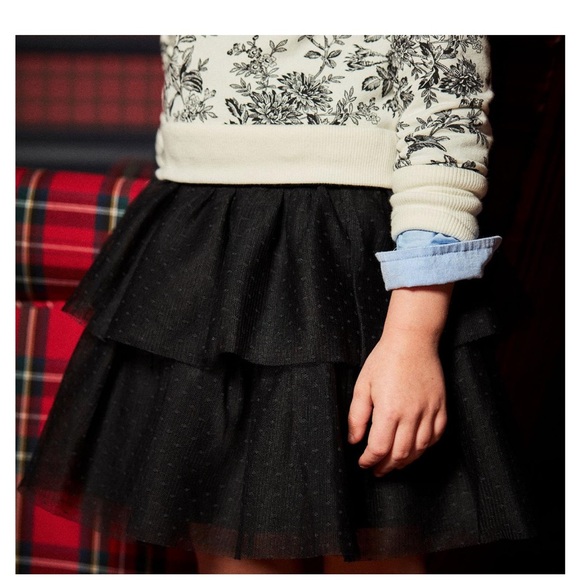 Janie&Jack Dot Tiered Tulle Skirt - Picture 6 of 9